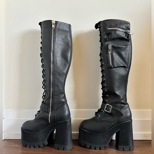 Obsidian Pocket 2.0 Platform Boots